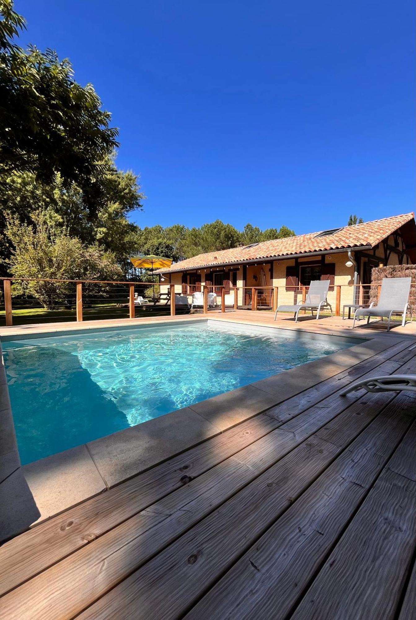 Вилла La Bergerie Des Landes Ли-э-Микс Экстерьер фото