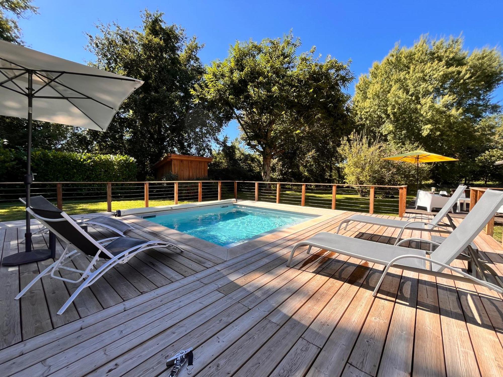 Вилла La Bergerie Des Landes Ли-э-Микс Экстерьер фото